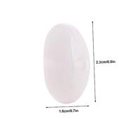 SHOWERORO 6pcs Guitar Tuning Peg Caps Knobs Set Semicircle Shape Replacement Machine Heads for Acoustic and Electric Guitars for String Adjustment