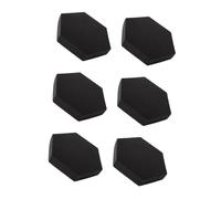 SHOWERORO 6pcs Hexagonal Sound Absorbing Cotton Acoustic Insulation Panel Tiles for Home Theater Podcasting Movie Theater Boys and Girls Concert Soundproofing