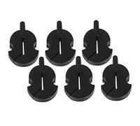 SHOWERORO 6pcs Violin Mute Practice Silencer for Beginners Noise-reducing Rubber Mutes for Violin Playing for Quiet Practice