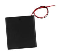 SHOWERORO 6V Aa Battery Holder Case with Wire Leads Small Plastic Battery Box Compartment DIY Power Supply Container for Electronics and Model Building