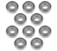 SHOWERORO 8Pcs 608Zz Shielded Wheelchair Bearings Front Caster Wheel Hub Replacement for 6/7/8 Inch Manual Transport Wheelchairs Smooth Rolling Hospital Wheel Parts