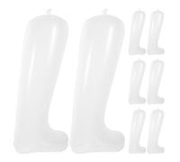 SHOWERORO 8pcs Boot Shaper Inserts: Inflatable Tall Boot Tree - 32cm Knee High Shoe - Space Saving Shoe Organizer for Closet Storage Shape Maintenance