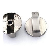 SHOWERORO 8pcs Metal Stove Ignition Button Gas Stove Knob Cooker Control Knob s Gas On-off