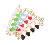 SHOWERORO 8PCS Purple White Red for Christmas Valentine Day and Daily Use