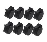 SHOWERORO 8pcs Silicone Thumb Cushion Pads for Clarinet and Oboe Comfortable Rest for Sore Thumbs and Support for Musicians