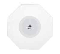 SHOWERORO Acrylic LED Glowing Octagonal Cup Coaster 100X4Mm Light Up Luminous Drink Holder Suitable for Bar and Home Use