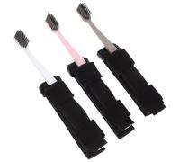 SHOWERORO Adaptive Elderly Toothbrush with Hand Strap Brushing Aid for Disabled Hands, Manual Toothbrush for Elderly Patients, Supportive Oral Care Tool for Easy Teeth Brushing Random Color