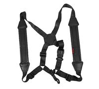SHOWERORO Adjustable Tenor Saxophone Strap Black Soft Padded Neck Support Universal Fit for Alto and Soprano Saxophones Suitable for Musicians