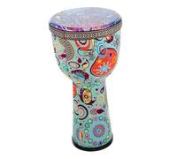 SHOWERORO African Drum Djembe Hand Drum Percussion Instrument for Adults and Boys and Girls Enlightenment Great for Music Classes and Outdoor Playing Random Style