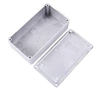 SHOWERORO Aluminum Effect Box Case for Guitar Pedal Stomp Box Diy Projects Electronic Enclosure Case Metal Material