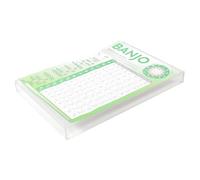 SHOWERORO Banjo Chord Chart and Finger Diagrams for Beginners Comprehensive Tuning Guide and Practice Aid with Durable Plated Material Learning and Teaching Banjo Skills