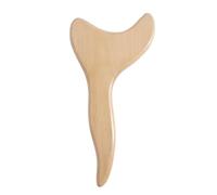 SHOWERORO Beech Wood Gua Sha Board for Whole Body Massage, Back and Neck Scraping Plate, Wooden Meridian Massage Tool for Muscle Relief and Spa Therapy