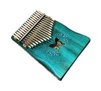 SHOWERORO Beginner-friendly Key Mini Kalimba Music Instrument Butterfly Theme Boys and Girls-friendly High-toughness Material