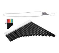 SHOWERORO Beginner Pan Flute c Key Instrument for Easy Abs Panpipes Professional Tone for Practice for Students and Music Enthusiasts