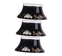 SHOWERORO Black Guitar Control Knobs Volume Tone 3pcs Set for Electric Guitar Gd34 Replacement