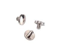 SHOWERORO Brass Instrument Accessory 3pcs Metal Slide Finger Ring Screws for Trumpet