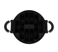 SHOWERORO Brownie Pan with Dividers: Cake Pop Mold - 10 Hole Baking Tray with Handle - Individual Rectangular Bread Slice Bakeware for Breakfast Pancake Muffin Cookie Biscuit