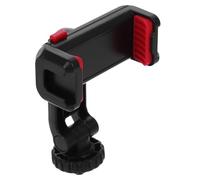 SHOWERORO Camera Hot Shoe Phone Mount Adapter Phone Holder Clip for Tripods Compatible with Smartphones Features Cold Shoe for Microphones Lights