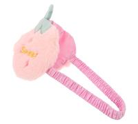 SHOWERORO Cartoon Fruit Eye Mask Cute Funny Plush Sleeping Eye Cover Mask Soft Blindfold for Boy Girl Women Men Travel Nap Sleepover Party Supplies