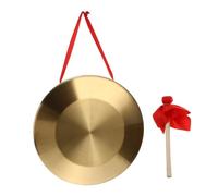 SHOWERORO Chinese Gong Hand Drum Play Hammer for Friction Mallet Gong Percussion Instruments Random Style