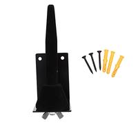SHOWERORO Clarinet Flute Rack Wall Mount Black Hanger Rack for Wind Instrument Display