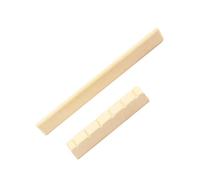 SHOWERORO Classical Guitar Accessory Saddle and Nut Easy to Cut for Improve Playability Guitar Nut Random Style