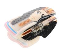 SHOWERORO Claw Clip Novelty Hair Acetate for Women with Secure Grip and Versatile Use Unique Pharaoh Design Trendy Hair Accessories for Parties and Daily Life