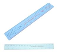 SHOWERORO Clay Sculpture Measuring Tool 2Pcs Plastic Multifunctional Flexible Ruler for Professional Ceramic Crafting