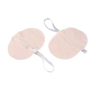SHOWERORO Cotton Sweat-Free Armpit Pads for Women and Men, Washable Underarm Sweat-Absorbing Dress Guards, Invisible Protection for Clothing and Skin Comfort