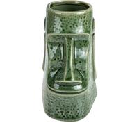 SHOWERORO Creative Bar and Home Decorations Collection for Elegant Shapes Tiki Ceramic Mug with Unique Glass Design, Cocktail Beer Festival Party