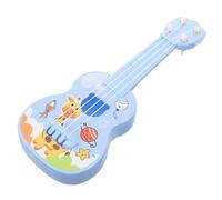 SHOWERORO Creative Boys and Girls Ukulele Toy Boy Girl Musical Instrument for Early Learning Safe Design Cartoon Pattern for Preschoolers and Beginners