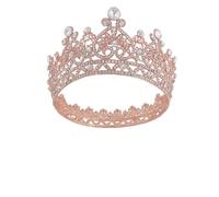SHOWERORO Crown Crystal Headband High Toughness Not Easy to Break Or Deform Lovely Creative Style Brides Ladies Wedding Hair Accessories