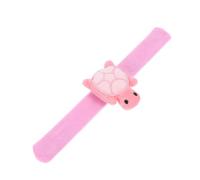 SHOWERORO Cute Turtle Figure Slap Bracelet Comfortable Wristband for Engaging Interactive Slap Sound Couples