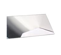 SHOWERORO Diy Guitar Pickguard Material Acoustic Guitar Scratch Plate Mirror Surface Self-adhesive Mirror Plate Sheet