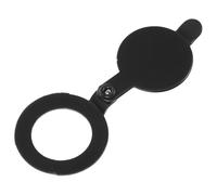 SHOWERORO Door Viewer Peephole Cover Plate Black Privacy Protector for Front Door Anti-Spying Peephole Cover for Home Security Suitable for Apartment