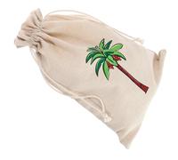 SHOWERORO Drawstring Shoe Protector Bags with Unique Cartoon Palm Tree Pattern 2pcs Sturdy Cloth Material Multi-use Storage for Shoes and Clothes, for Travel and Home Organizing