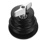 SHOWERORO Drum Floor Legs Drum Tuner Tom Stand Base for Drum Kit Percussion Bases Practical Drum Plate Tom Drum Kit Instrument Parts Tom Leg Holder Wing Nuts Floor Tom Leg Clamp Silver Plated Iron