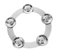 SHOWERORO Drum Set Cymbal Accessory Tambourine Effect Sound Metal -hat for Enhanced Rhythm Performance and Practice Versatile for Drumming Styles