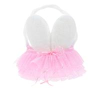 SHOWERORO Easter Bunny Ear Basket Soft Cozy s Kit for Boys and Girls Little Baskets with Handle for Easter Toys Storage