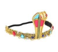 SHOWERORO Egyptian Headdress Snake Hair Clasp Costume Headband Halloween Party Accessory