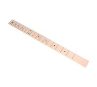 SHOWERORO Electric Guitar Neck Replacement Frets Maple for Headless Acoustic Guitars Easy to Install for Repairs and Upgrades