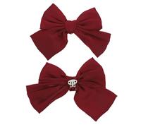 SHOWERORO Elegant Bowknot Shoe Clips for Bridal High Heels and Flats Reusable Fabric Decorations Vintage Style Accessories for Women S Wedding Shoes Suitable for Sandals Boots Pumps