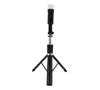 SHOWERORO Extendable Selfie Stick Tripod with Phone Holder for Vlogging Travel Lightweight Portable Cell Phone Camera Stand Multi Angle Adjustable Stable Support for Live Streaming