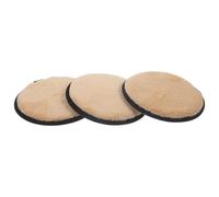 SHOWERORO Facial Cleaning Pads 3pcs Powder Puff for Women Reusable Lightweight Synthetic Sponge Makeup Remover Pads Gentle Daily Skincare and Makeup Removal Random Color