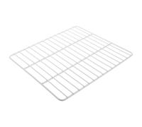 SHOWERORO Fridge Organizer Divider Shelf for Freezer and Refrigerator, White Iron Open Mesh Structure with Space Maximization and Flexible Compartmentalization, for Pantry and Commercial