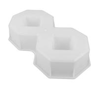 SHOWERORO Garden Yard Patio Mold Concrete Paver Mold Lawn 8-Shape Sturdy Quick Release Efficient for Garden Road Paving Projects