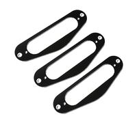 SHOWERORO Gb405 Pickup Mounting Ring Black Single Coil Pickup Ring for Electric Guitars Diy Guitar Accessory