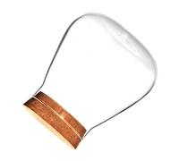 SHOWERORO Glass Bottle Terrarium with Cork Stopper, Small Micro Landscape Vase for Succulent Plants and Air Plants, DIY Bubble Bowl Planter for Moss Ball Gardening and Home Decor