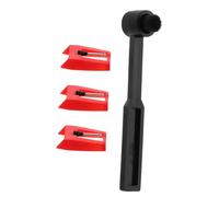SHOWERORO Gramophone Needle Record Player Needle Replacement Vinyl Cleaner Brush Turntable Stylus Part Cleaning Kit Accessory Replacement Kit Player Pin Vintage Cleaning Record Brush Clean