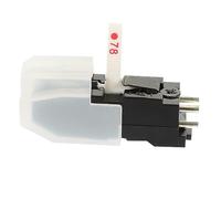 SHOWERORO Gramophone Record Player Needle Turntable Stylus Cartridge Double Needle Style for Stereo Record Groove for Gramophone Parts
